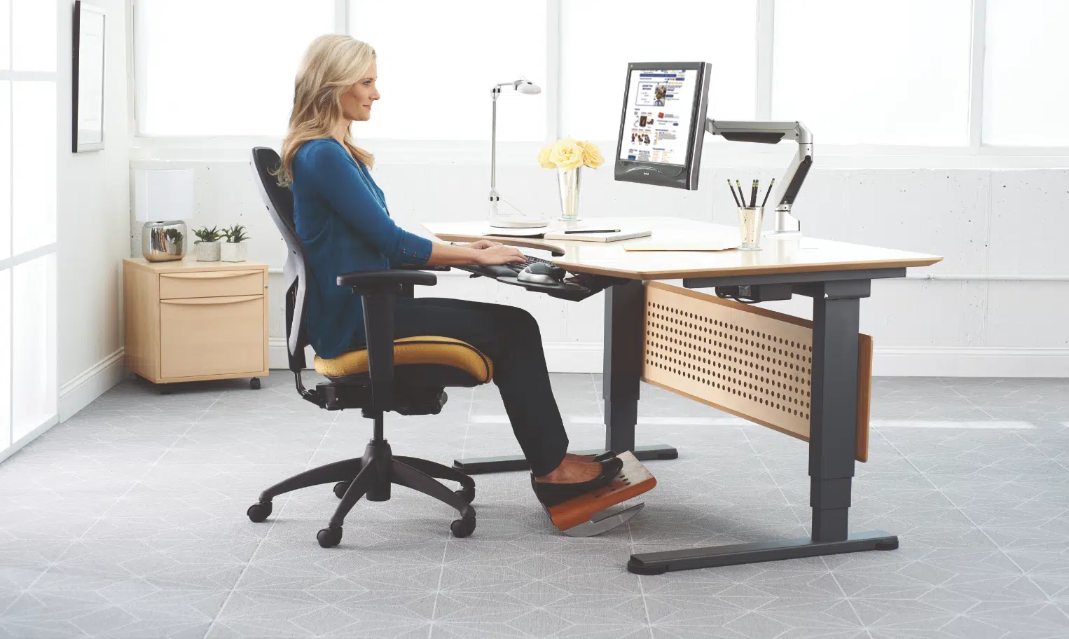 Why are ergonomic chairs so important in the office?