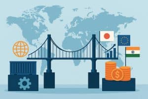 Global handshake symbolizing international business partnerships and cultural exchange