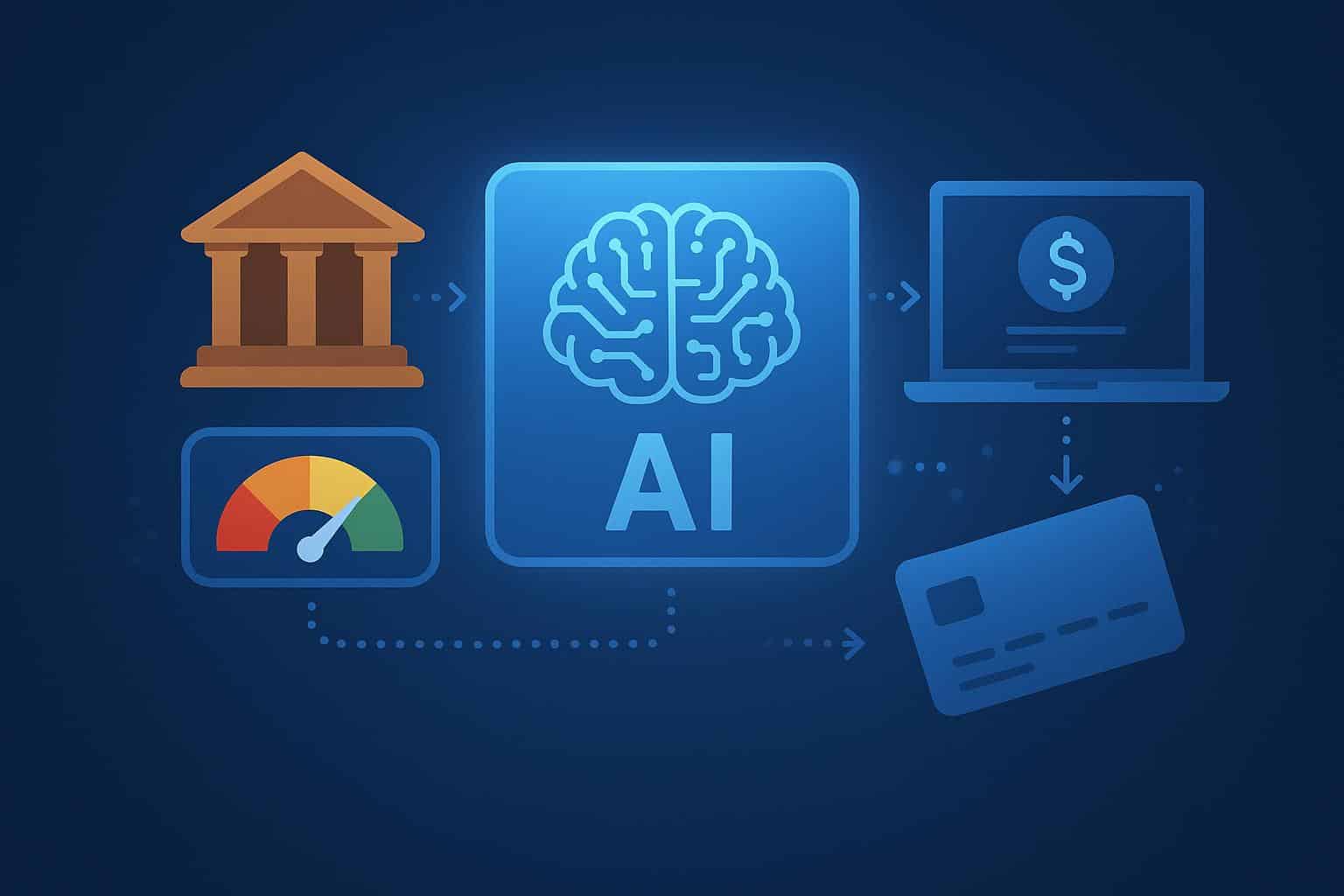 Artificial intelligence analyzing data for digital lending and automated credit underwriting