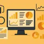 Power BI dashboard visualization representing data analysis for business intelligence careers