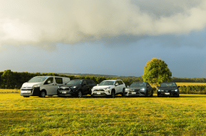 Image 1 of The standout feature of the KINTO car hire app is the variety of the fleet. You aren't just booking a "compact" or "large" car; you are choosing a specific Toyota model that suits your destination.