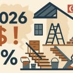 Renovation project with construction tools and materials highlighting common mistakes in Singapore