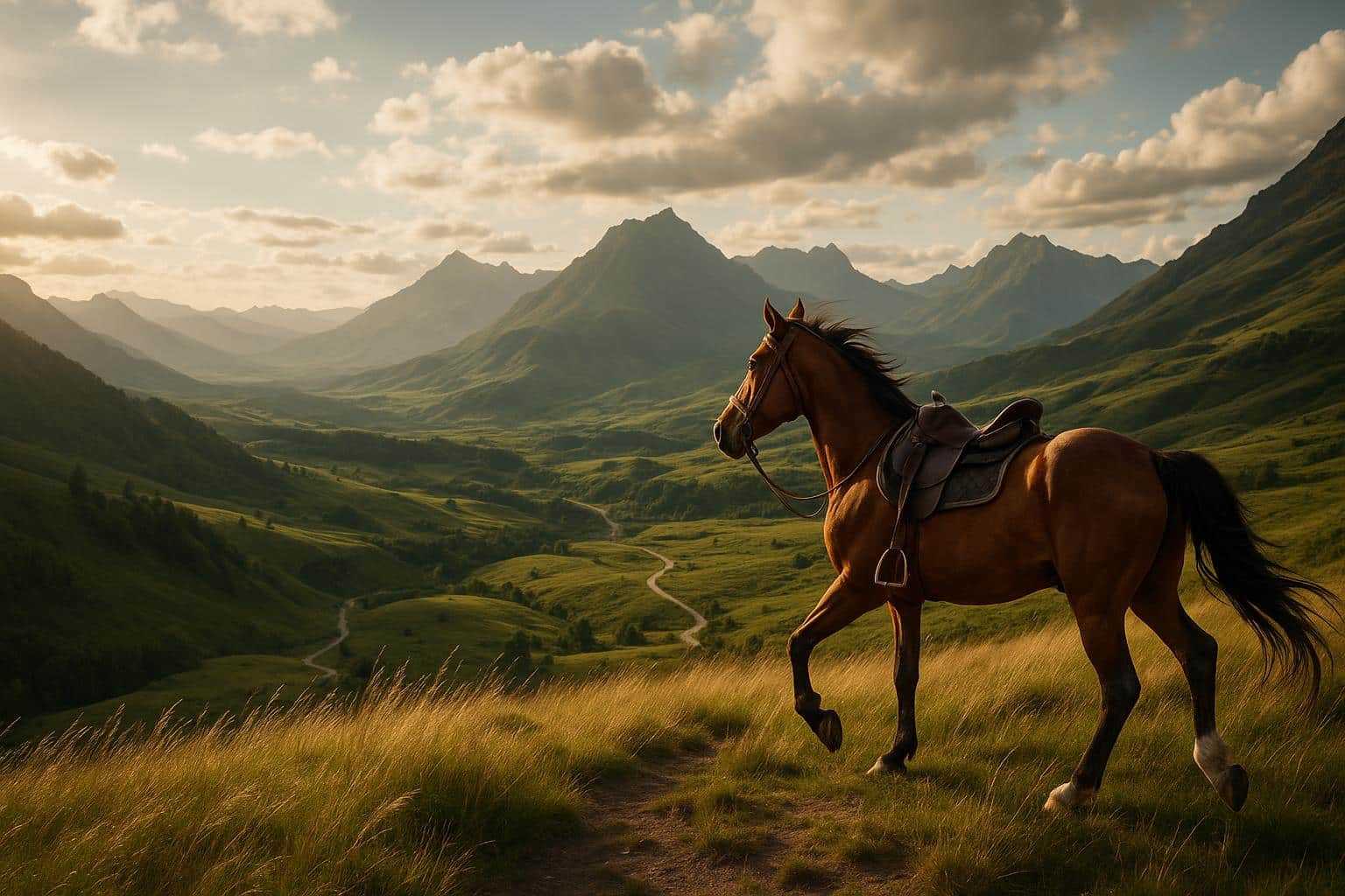 Scenic horseback riding across open landscapes highlighting global horse riding holiday adventures