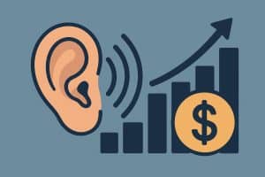 Business analyst attentively listening during a meeting, enhancing teamwork and project outcomes