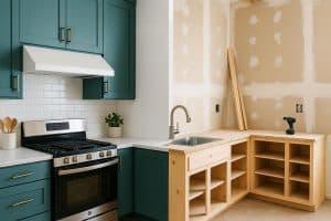 Modern Miami kitchen with sleek cabinets and bright decor showcasing ideal remodeling choices