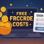 SGWIN88 free credit promotion with sign-up and verification steps for new users