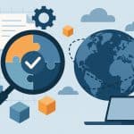 Offshore quality assurance team collaborating on software testing to address engineering shortages