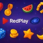 RedPlay and Milky Way logos featured in branded online game discovery collaboration graphic