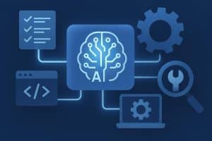 Artificial intelligence streamlining test automation processes and maintenance workflows