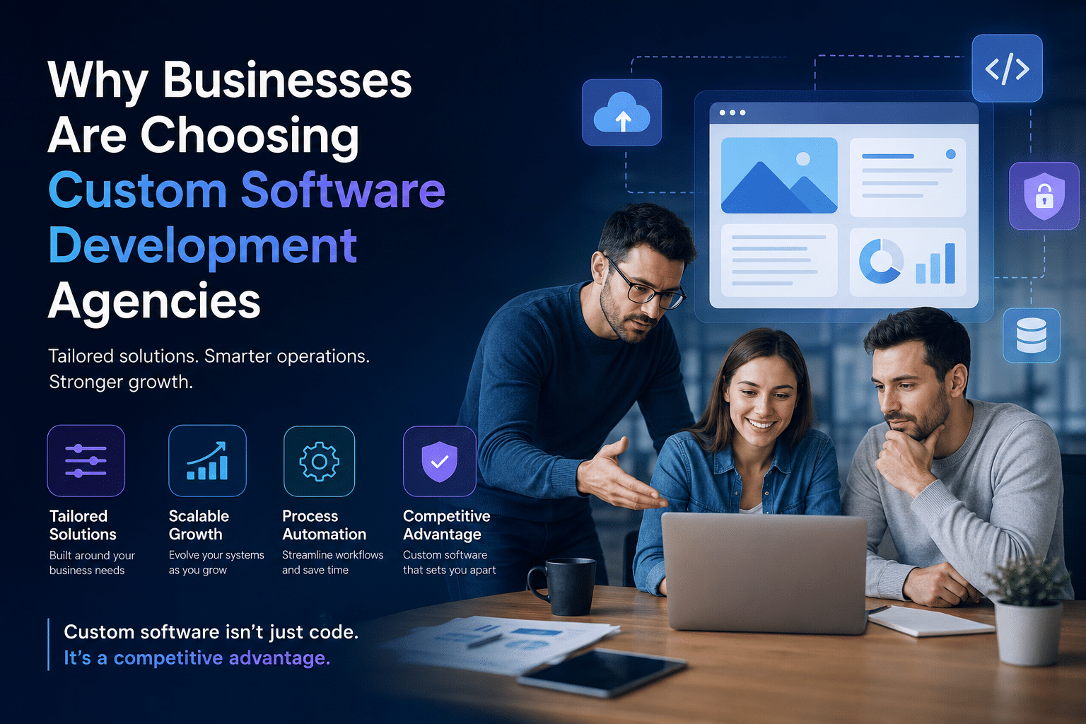 Image 1 of Why Businesses Are Choosing Custom Software Development Agencies