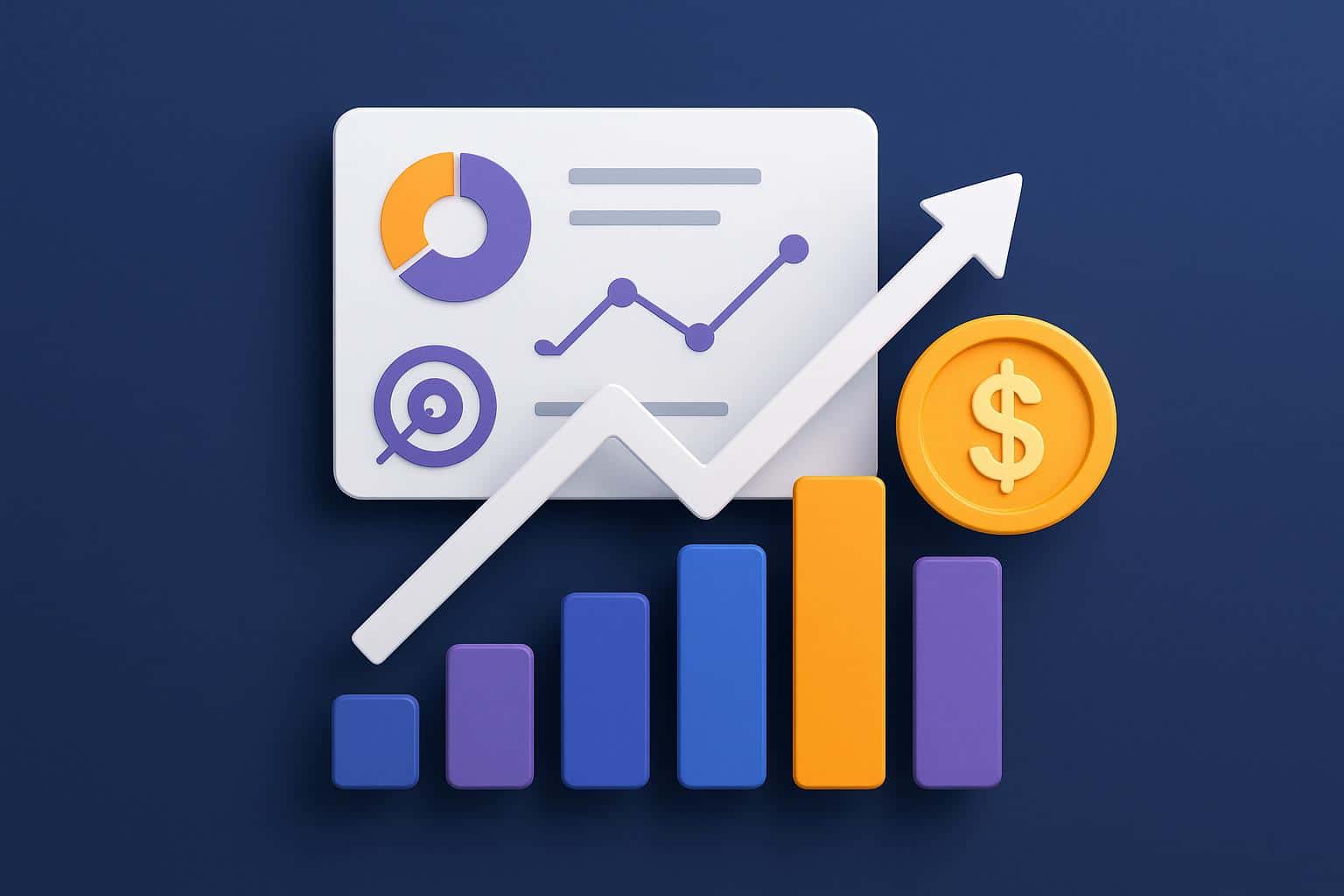 Modern marketing strategy concepts boosting scalable business revenue growth
