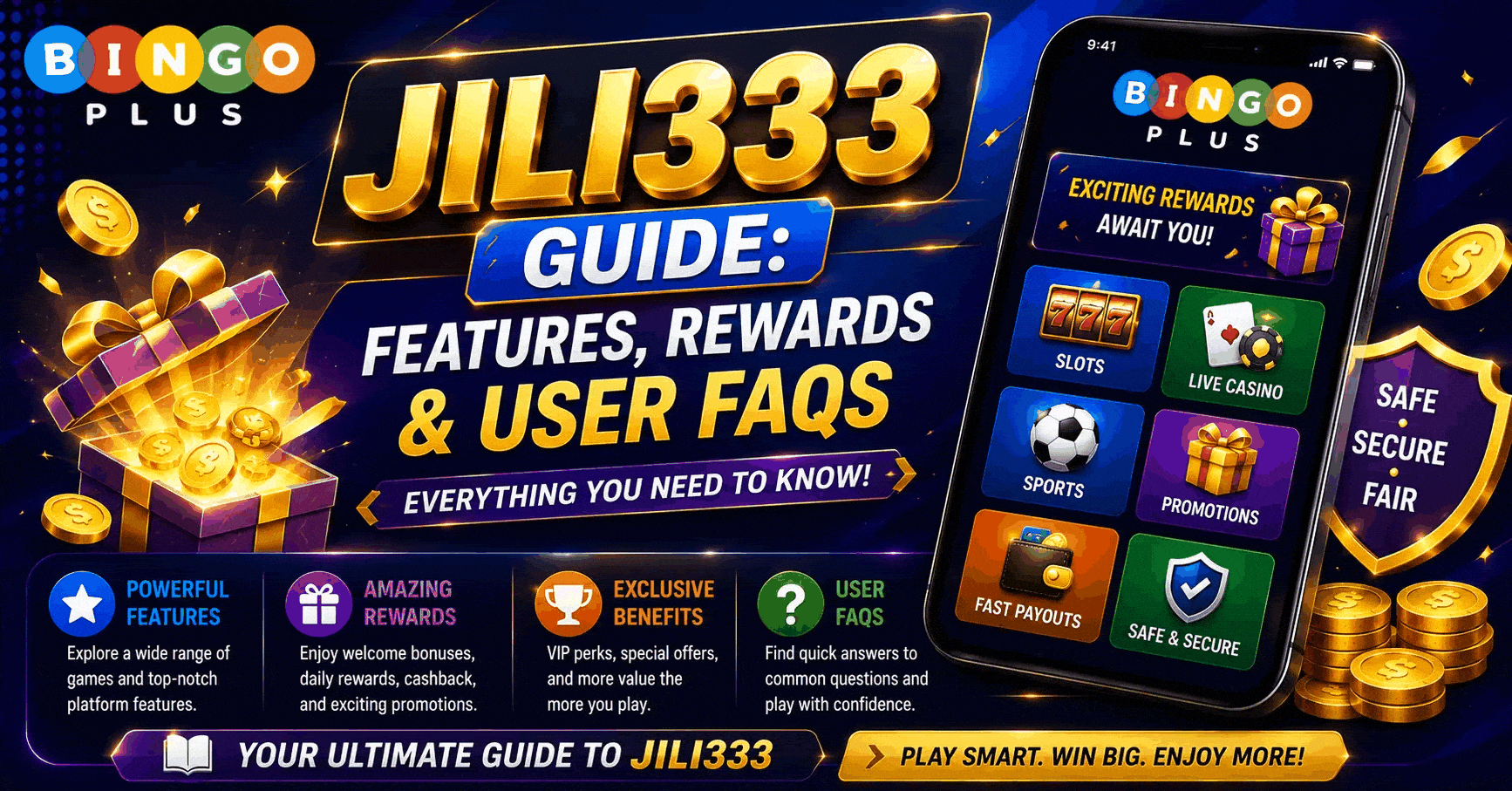 Image 1 of Title: JILI333 Guide: Features, Rewards & VIP Benefits