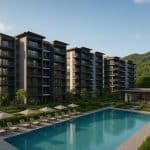 Solano Grand modern executive condominium at Bukit Panjang’s Long Hills residential area