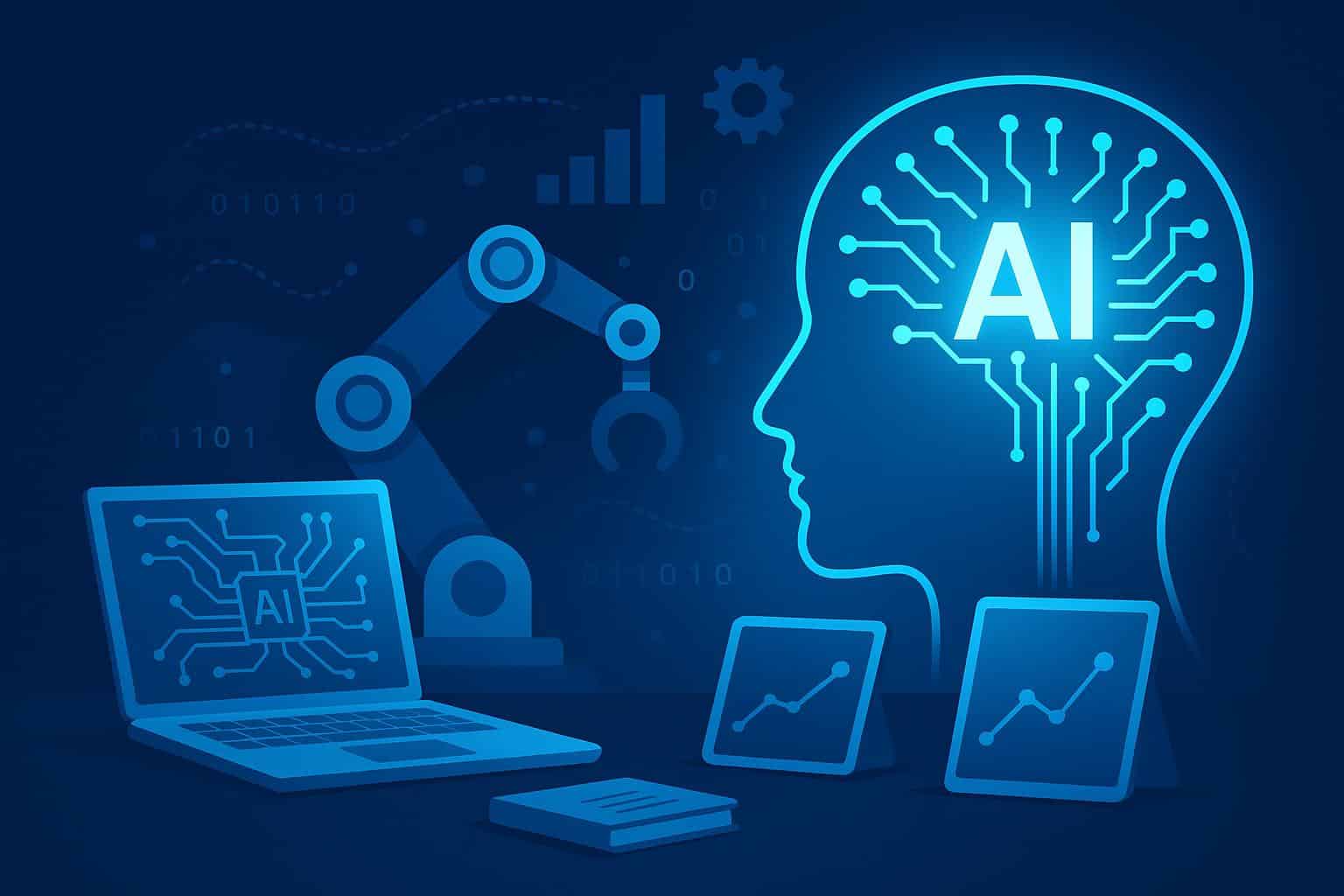 Artificial intelligence training concepts and digital tools for future technology career development