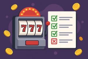 Online slot machine interface with registration form, highlighting secure account creation steps