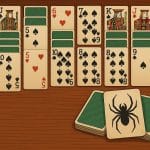 Winning moves and expert strategies in Spider Solitaire displayed on a digital card game screen
