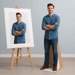 Custom cardboard cutouts of celebrities and events from top U.S. manufacturers on display
