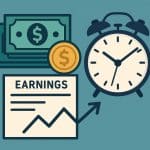 Payroll bonus affecting overtime calculation concept with highlighted paystub and calculator