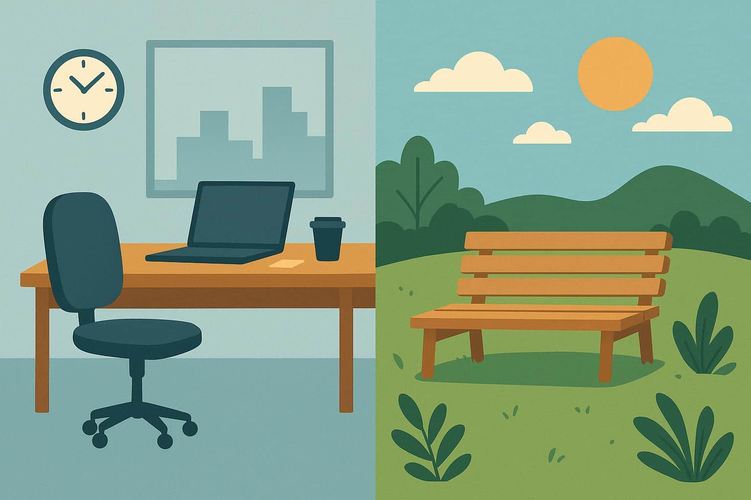 Person relaxing outdoors with headphones, recharging energy for better mental focus and productivity
